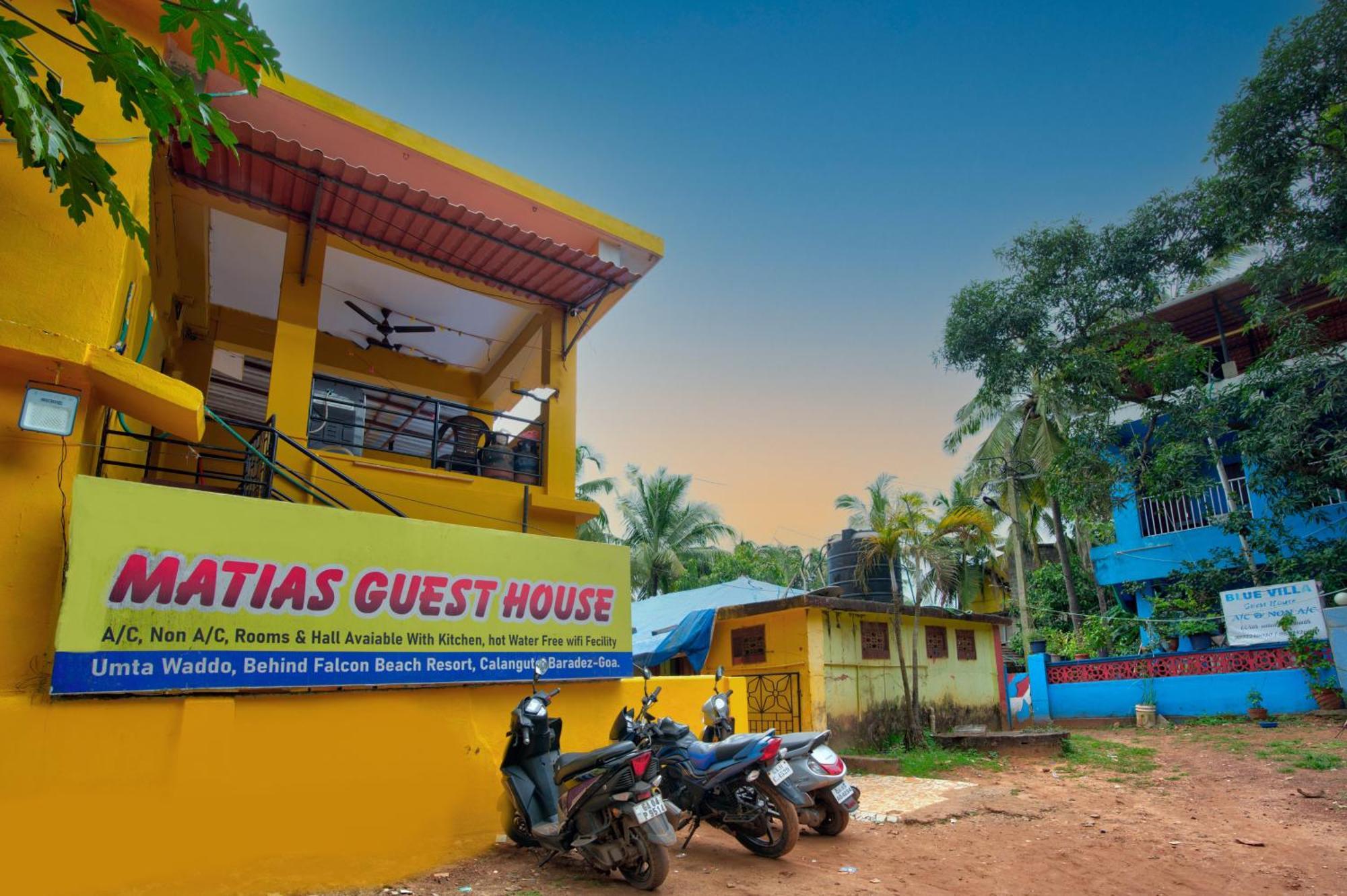 Matias Guest House Calangute Eksteriør billede